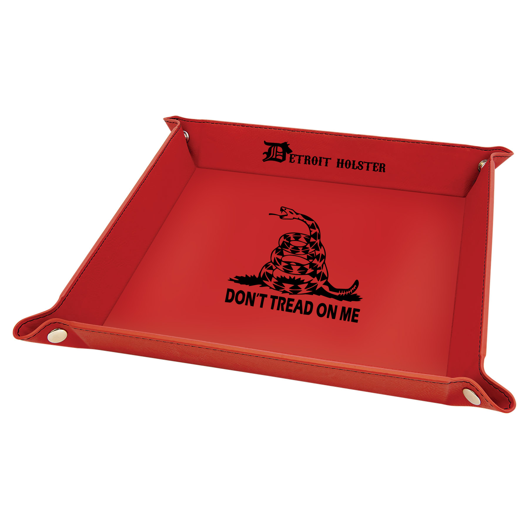 Leatherette-Dump-Tray_red_GadsdenFlag
