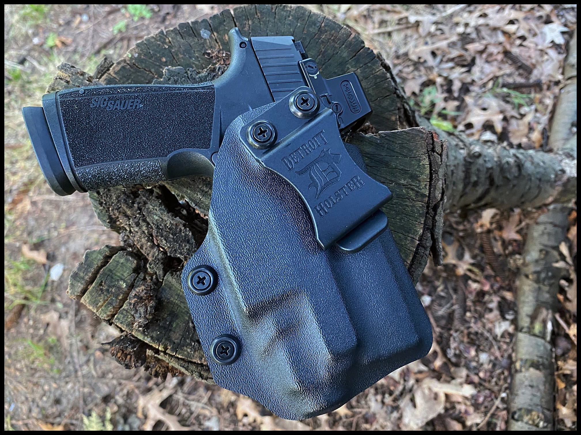 IWB Concealment Holster Detroit Holster 8 Mile UltiClip Version