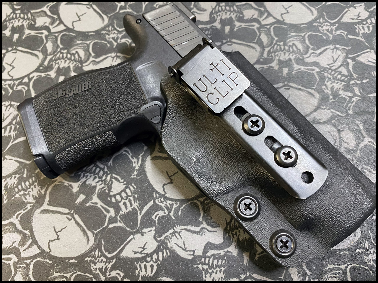 UltiClip Holster - No Belt Required - Athena's Armory