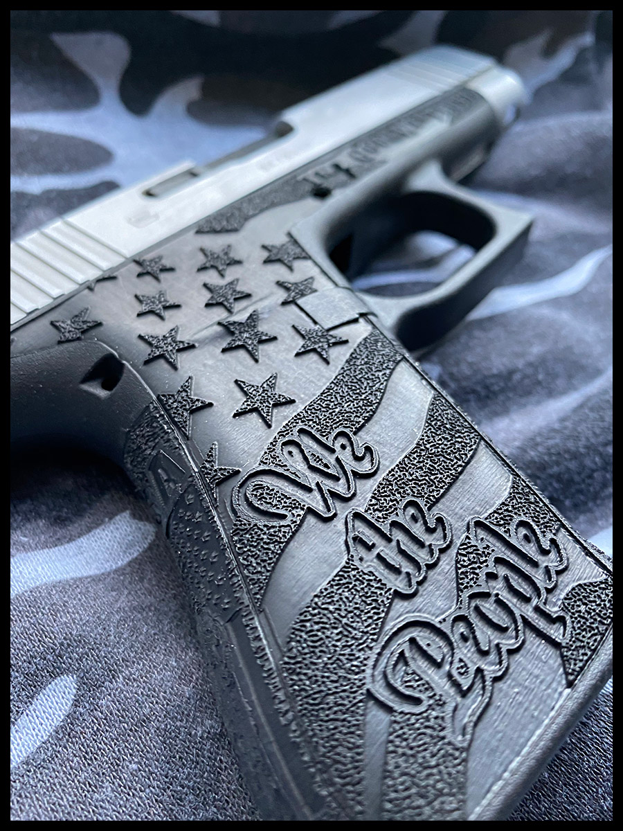 GLOCK Frame Laser Engraving