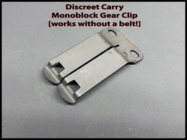 IWB Concealment Holster Detroit Holster 8 Mile UltiClip Version